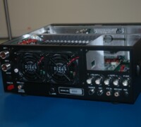 The KXV3A board is mounted. The other parts of the K3 still needed
to be reinstalled.