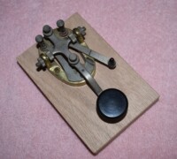 Lafayette Radio straight key from the early 1960's